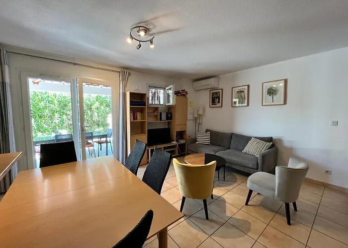 Belle Climatisee, Wifi, 3 Grande Terrasse Vue Reserve Naturelle Dans Securisee Avec Piscine Commune 800m De La Un Vrai Havre De Paix Lrcs107 * Портирань